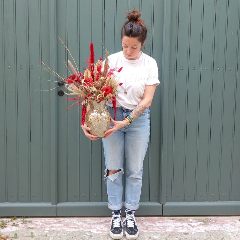 bouquet rouge